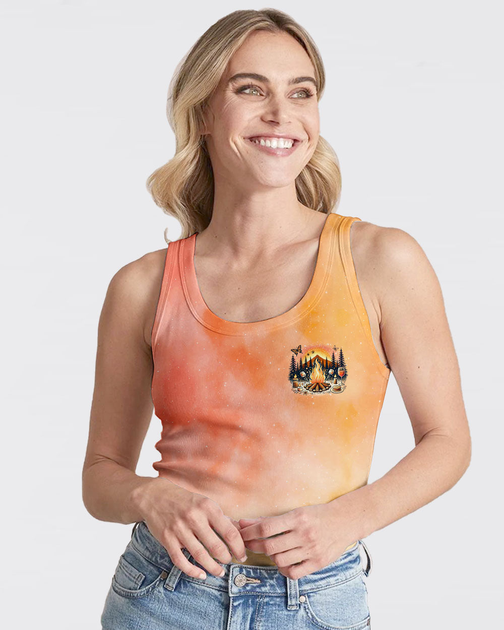LIFE IS BETTER AROUND THE CAMPFIRE ALL OVER PRINT - TYQY2606242