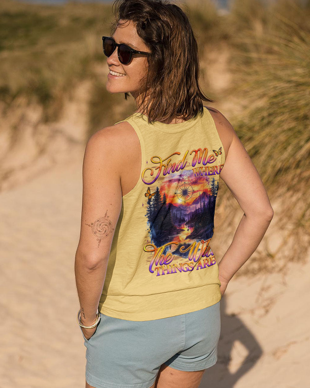 FIND ME WHERE THE WILD THINGS ARE ALL OVER PRINT - TYQY2609241