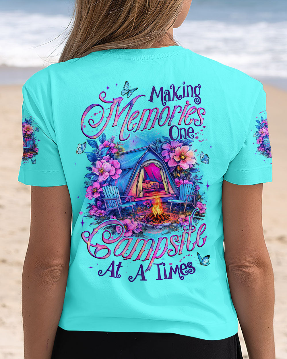 MAKING MEMORIES ONE CAMPSITE AT A TIME ALL OVER PRINT - TYQY2805252