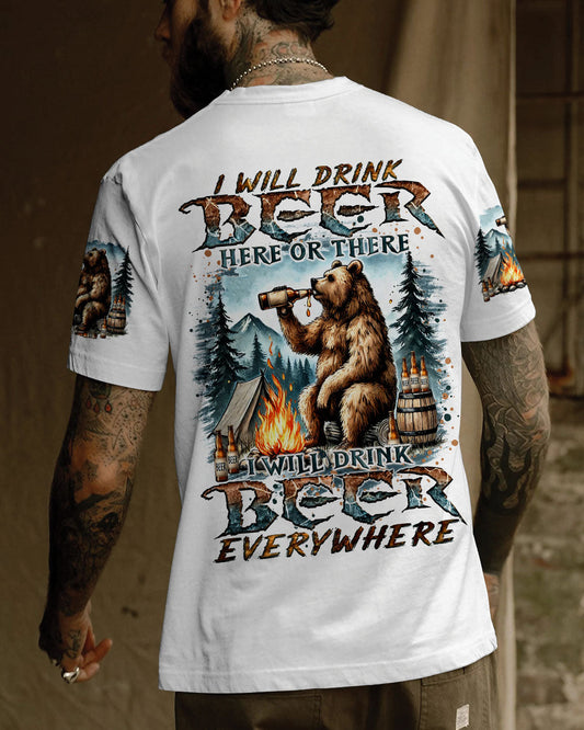 I WILL DRINK EVERYWHERE BIGFOOT ALL OVER PRINT - TYQY2808241