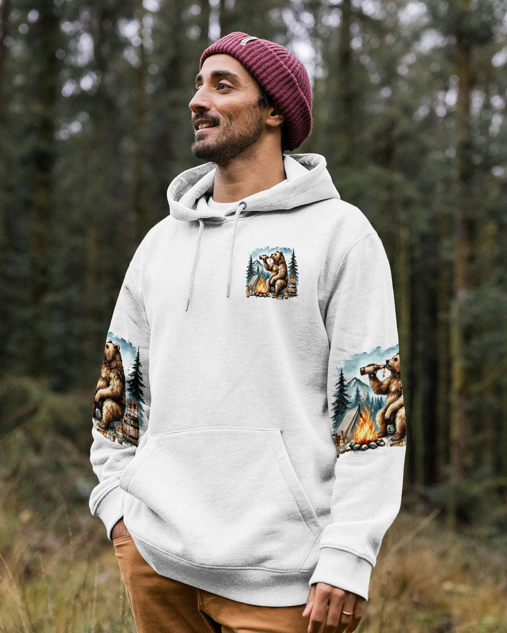 I WILL DRINK EVERYWHERE BIGFOOT ALL OVER PRINT - TYQY2808241