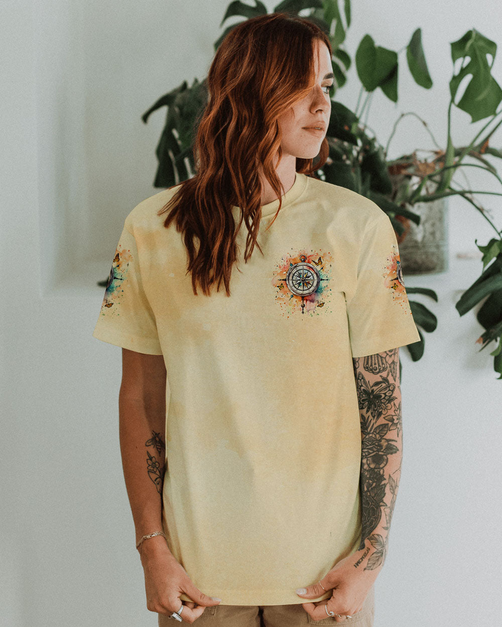 NOT ALL WHO WANDER ARE LOST COMPASS ALL OVER PRINT - TYQY2810243