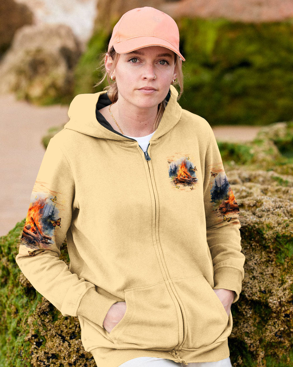 JUST CAMPFIRE NIGHTS ALL OVER PRINT - TYQY2910243