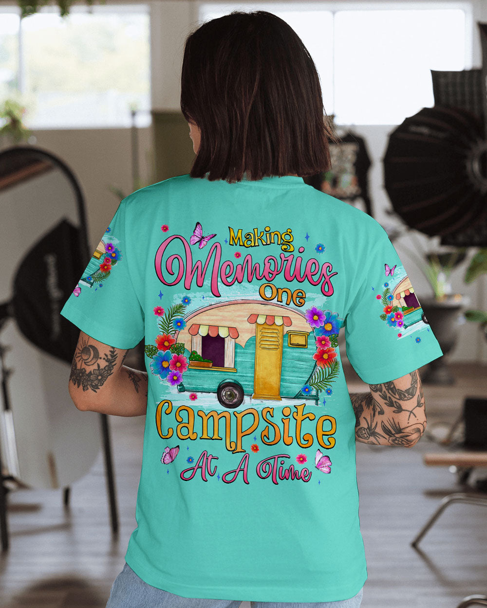 MAKING MEMORIES ONE CAMPSITE AT A TIME ALL OVER PRINT - TYQY3010244