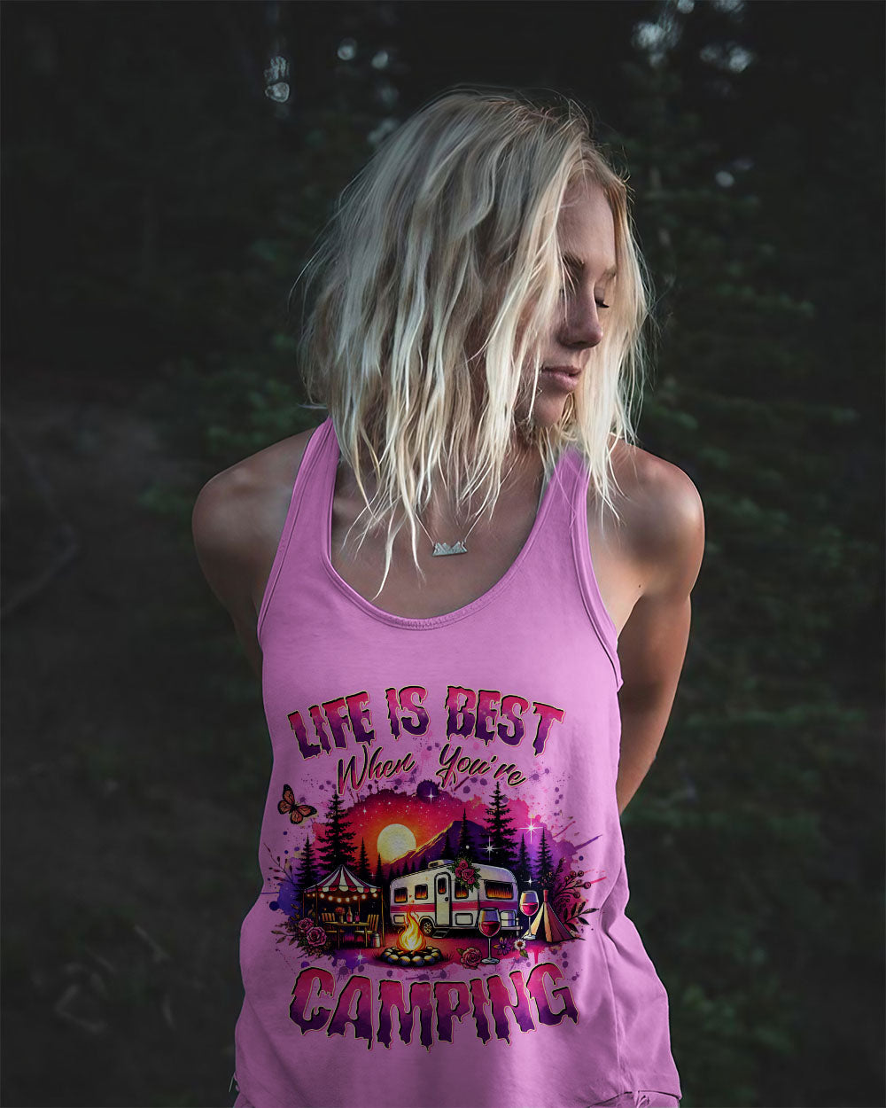 LIFE IS BEST WHEN YOU'RE CAMPING ALL OVER PRINT - TYTD0307241