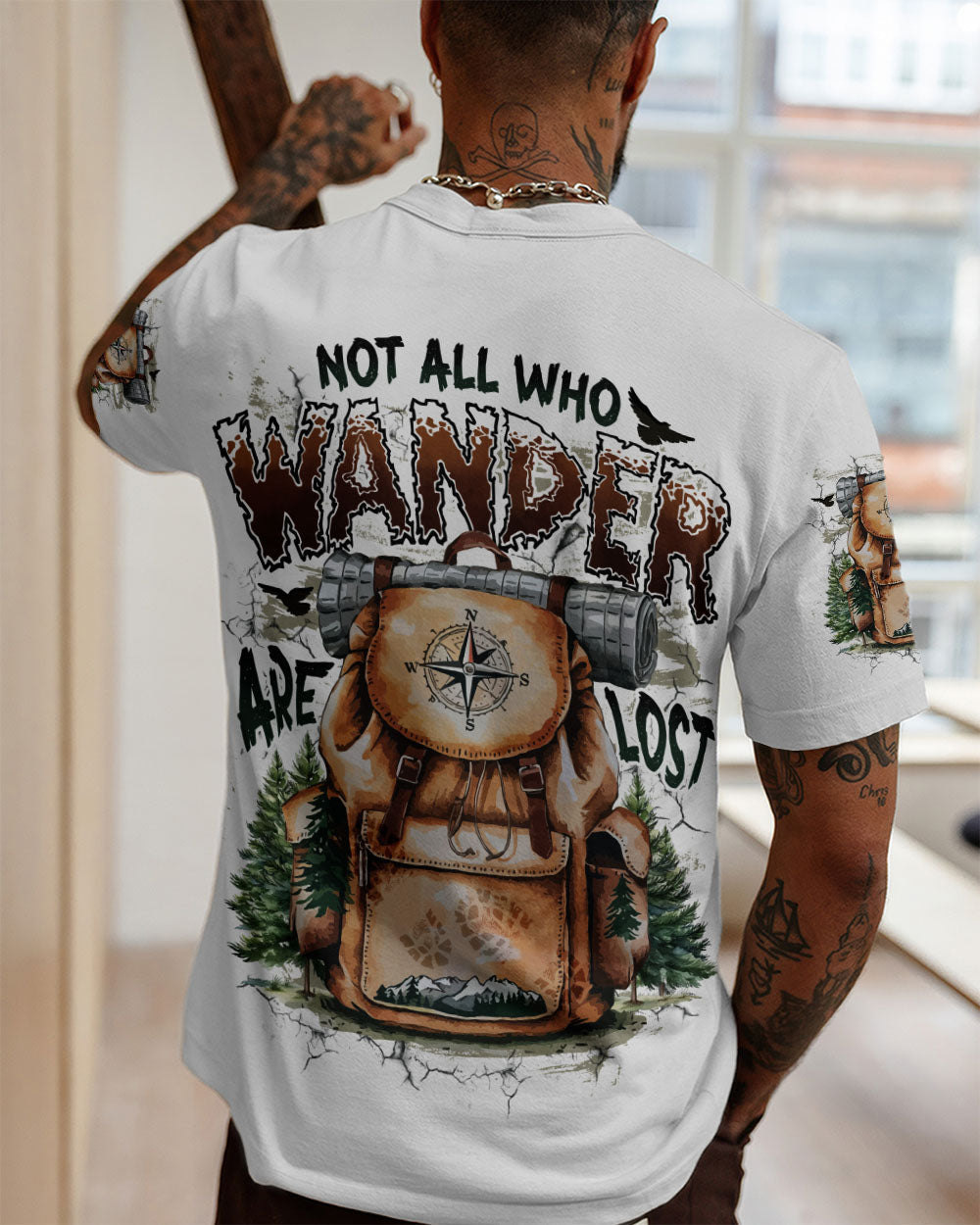 NOT ALL WHO WANDER ARE LOST ALL OVER PRINT - TYTD0309253