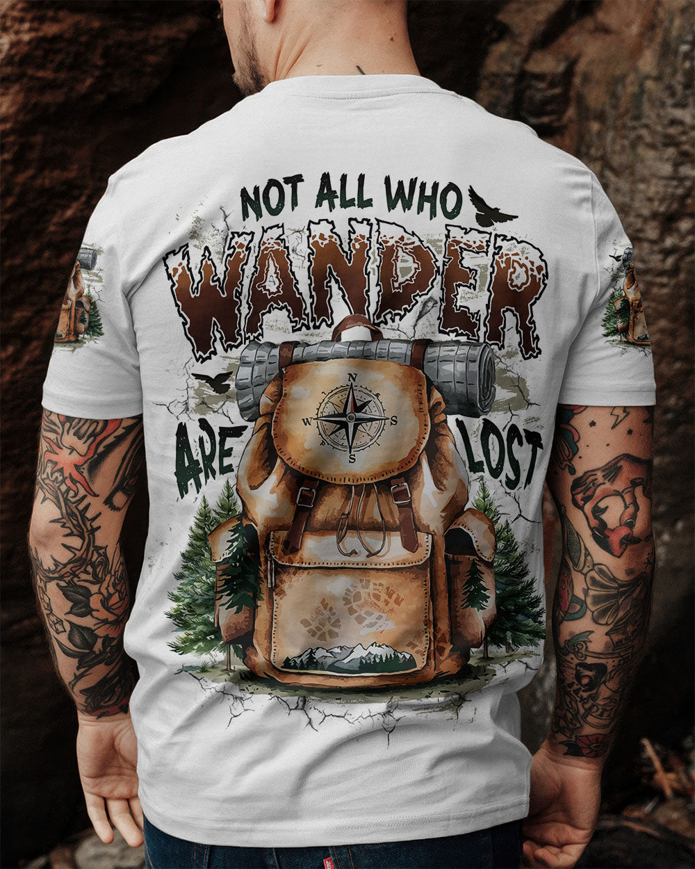 NOT ALL WHO WANDER ARE LOST ALL OVER PRINT - TYTD0309253