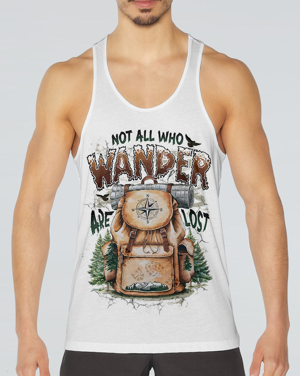 NOT ALL WHO WANDER ARE LOST ALL OVER PRINT - TYTD0309253
