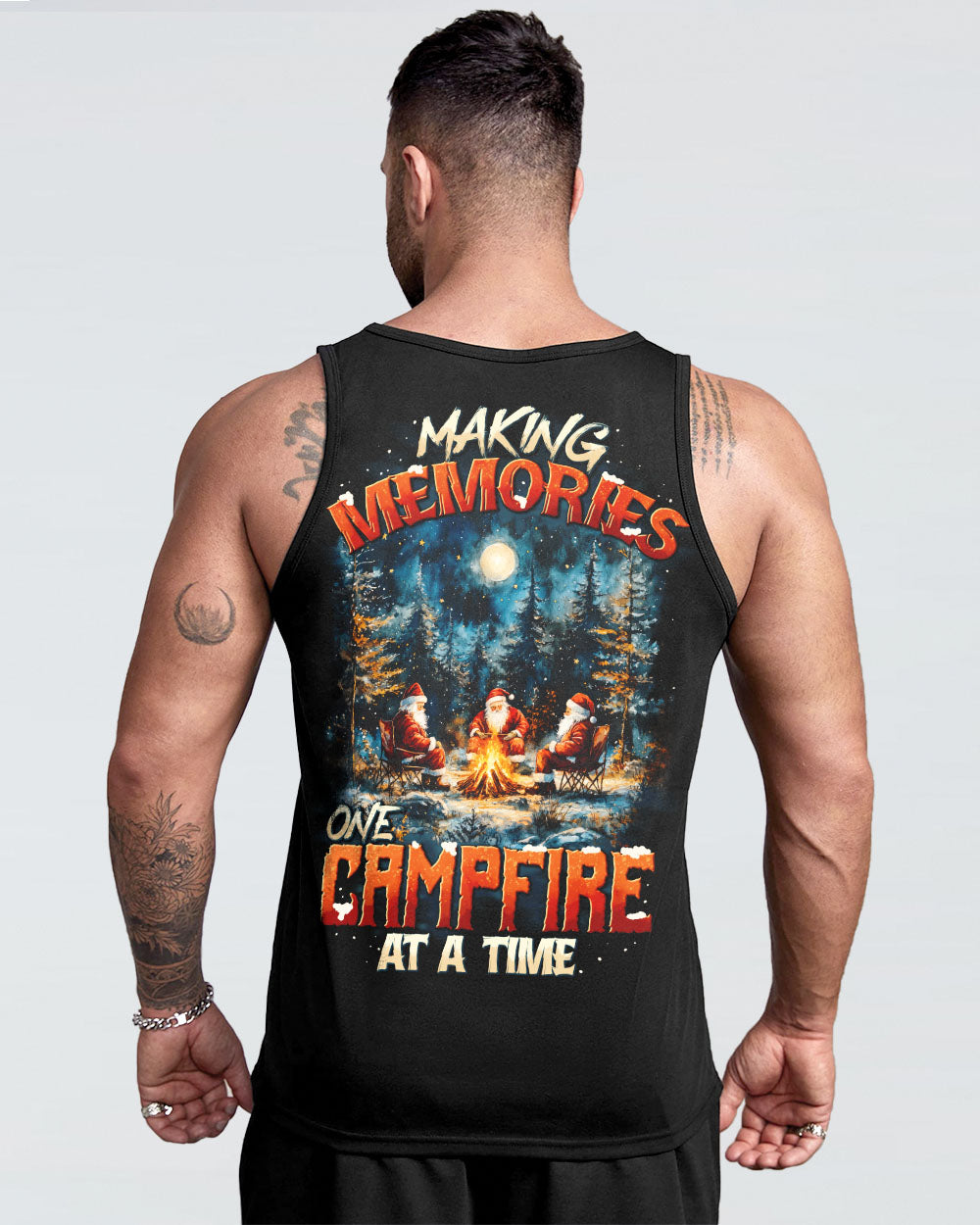 MAKING MEMORIES ONE CAMPFIRE AT A TIME CHRISTMAS ALL OVER PRINT - TYTD0310242