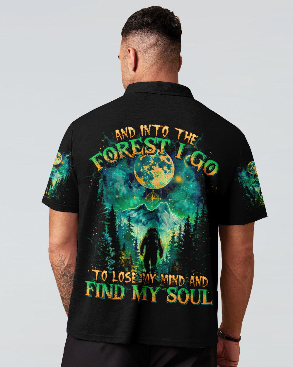 AND INTO THE FOREST I GO BIGFOOT ALL OVER PRINT - TYTD0502253