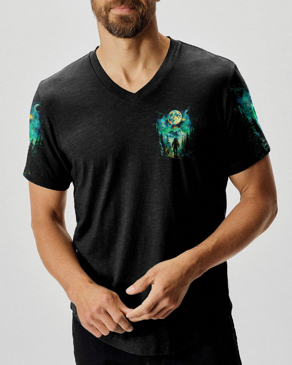 AND INTO THE FOREST I GO BIGFOOT ALL OVER PRINT - TYTD0502253