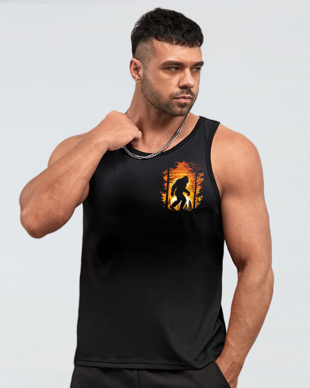 FIND ME WHERE THE WILD THINGS ARE BIGFOOT  ALL OVER PRINT - TYTD0811244