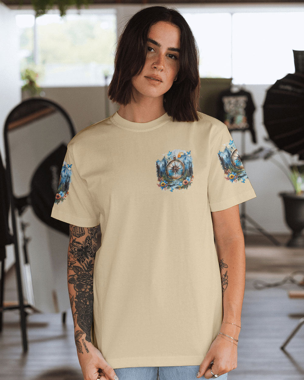 NOT ALL WHO WANDER ARE NOT COMPASS ALL OVER PRINT - TYTD1103251