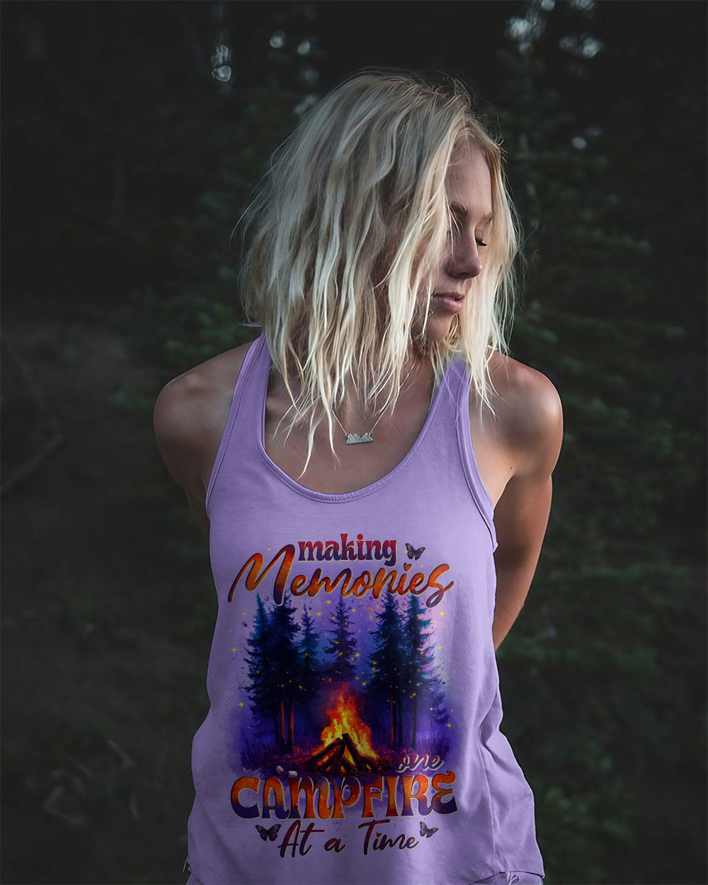 MAKING MEMORIES ONE CAMPFIRE AT A TIME ALL OVER PRINT - TYTD1303252