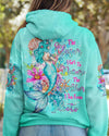 THE CLOSER I GET TO NATURE MERMAID ALL OVER PRINT - TYTD1308241