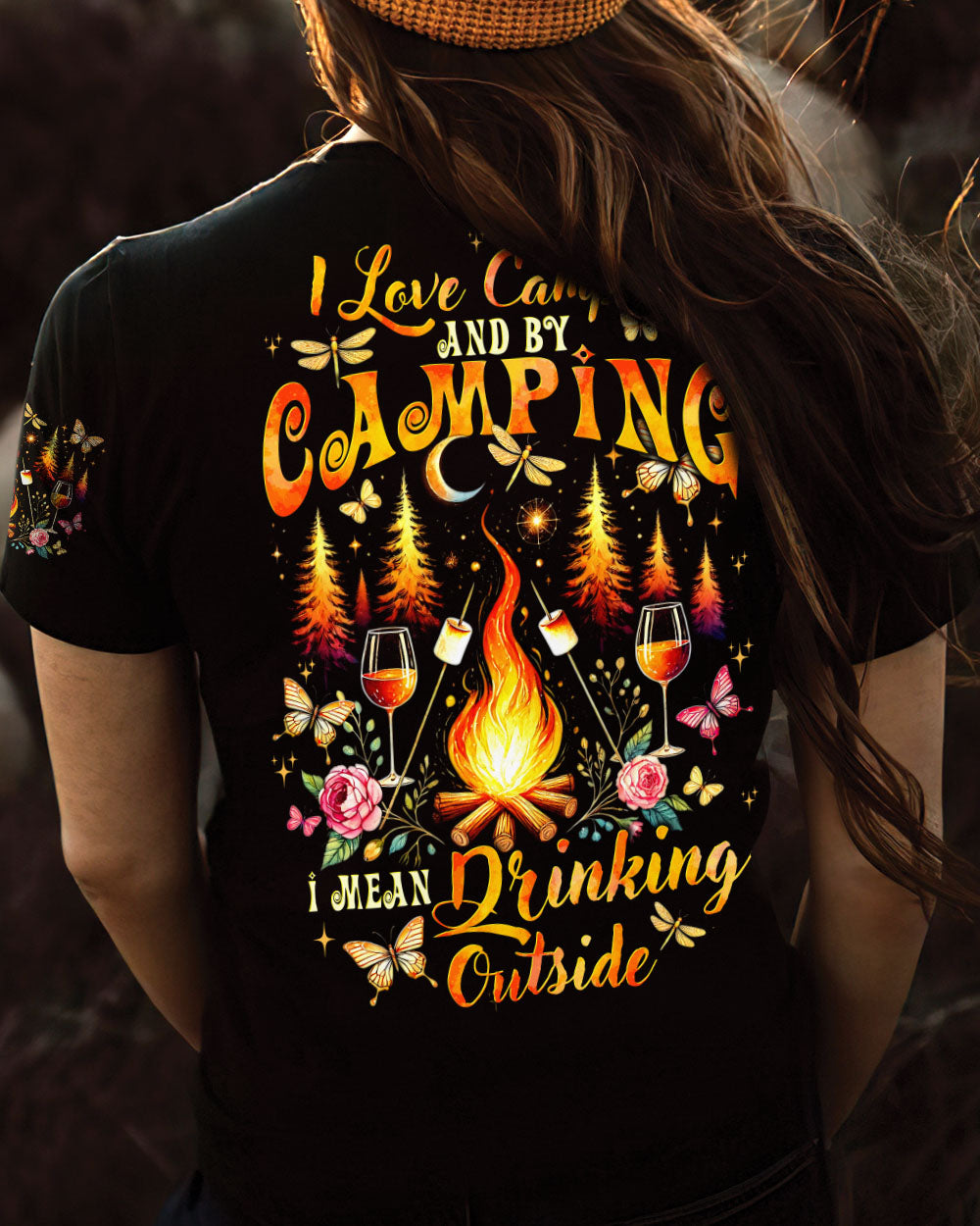 I LOVE CAMPING ALL OVER PRINT - TYTD2207242