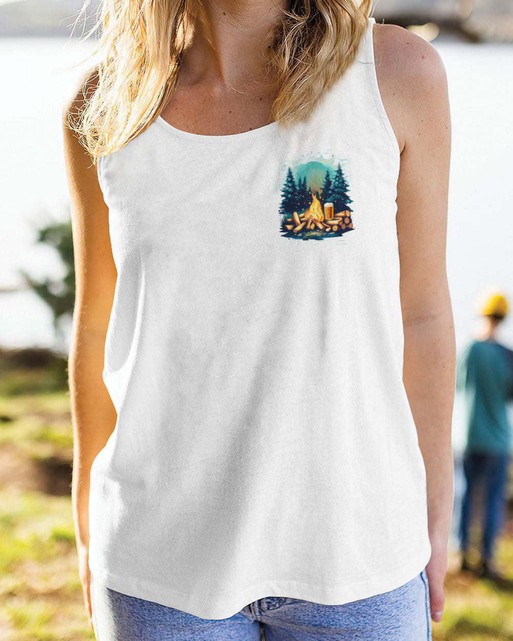 THE FIRE IS THE MAIN COMFORT OF CAMP ALL OVER PRINT - TYTD2506253