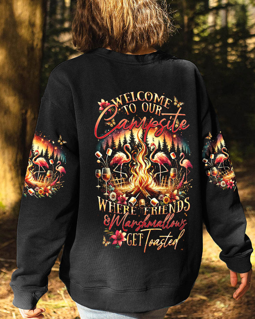 WELCOME TO OUR CAMPSITE ALL OVER PRINT - TYTD2606241