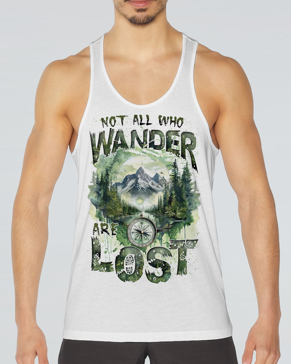 NOT ALL WHO WANDER ARE LOST ALL OVER PRINT - TYTD2809241