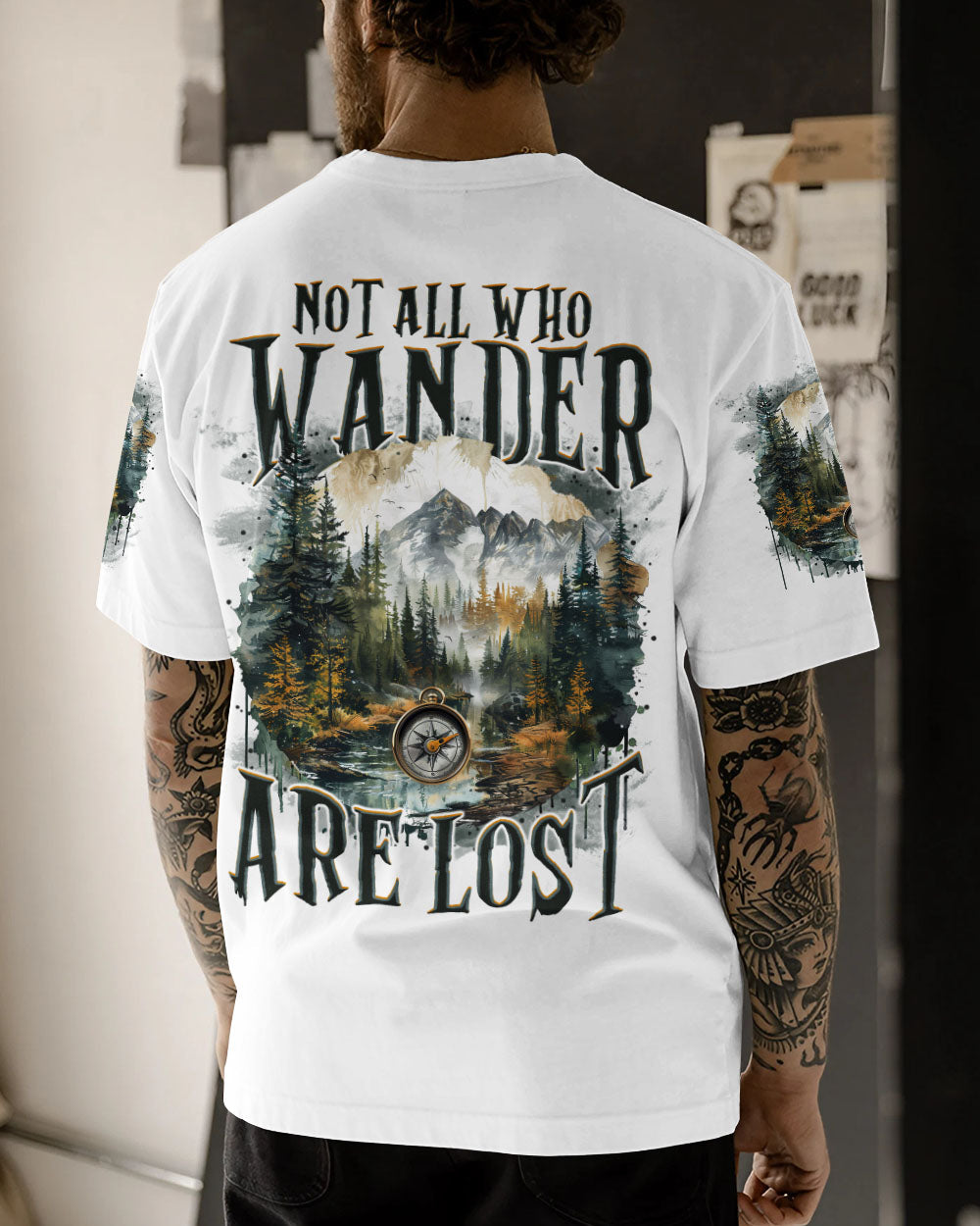NOT ALL WHO WANDER ARE LOST ALL OVER PRINT - TYTM0110241