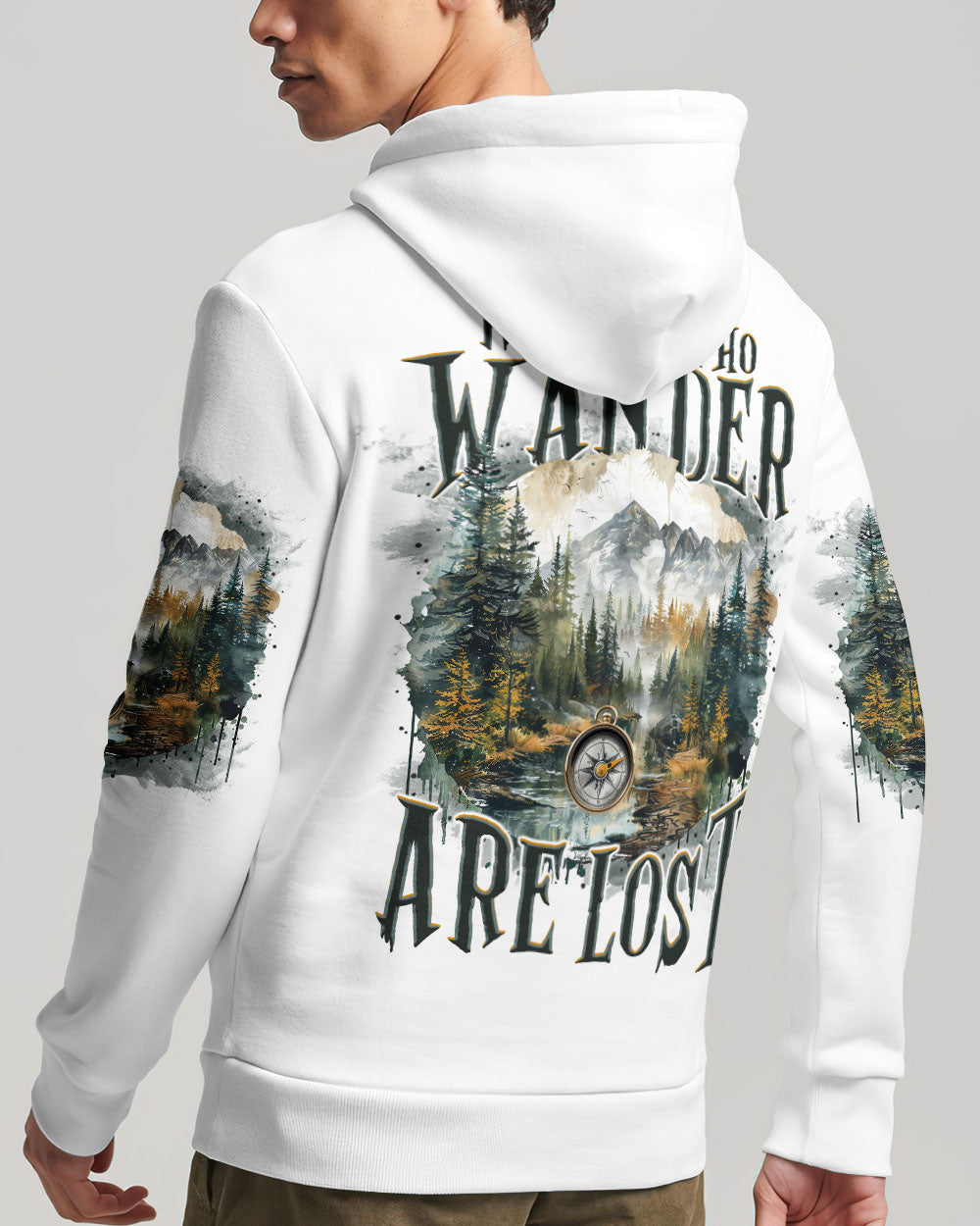 NOT ALL WHO WANDER ARE LOST ALL OVER PRINT - TYTM0110241