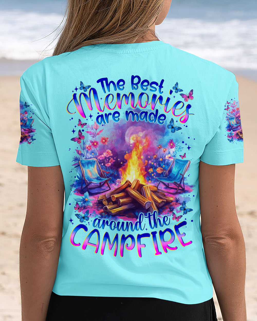 THE BEST MEMORIES ARE MADE AROUND CAMPFIRE ALL OVER PRINT - TYTM0606252
