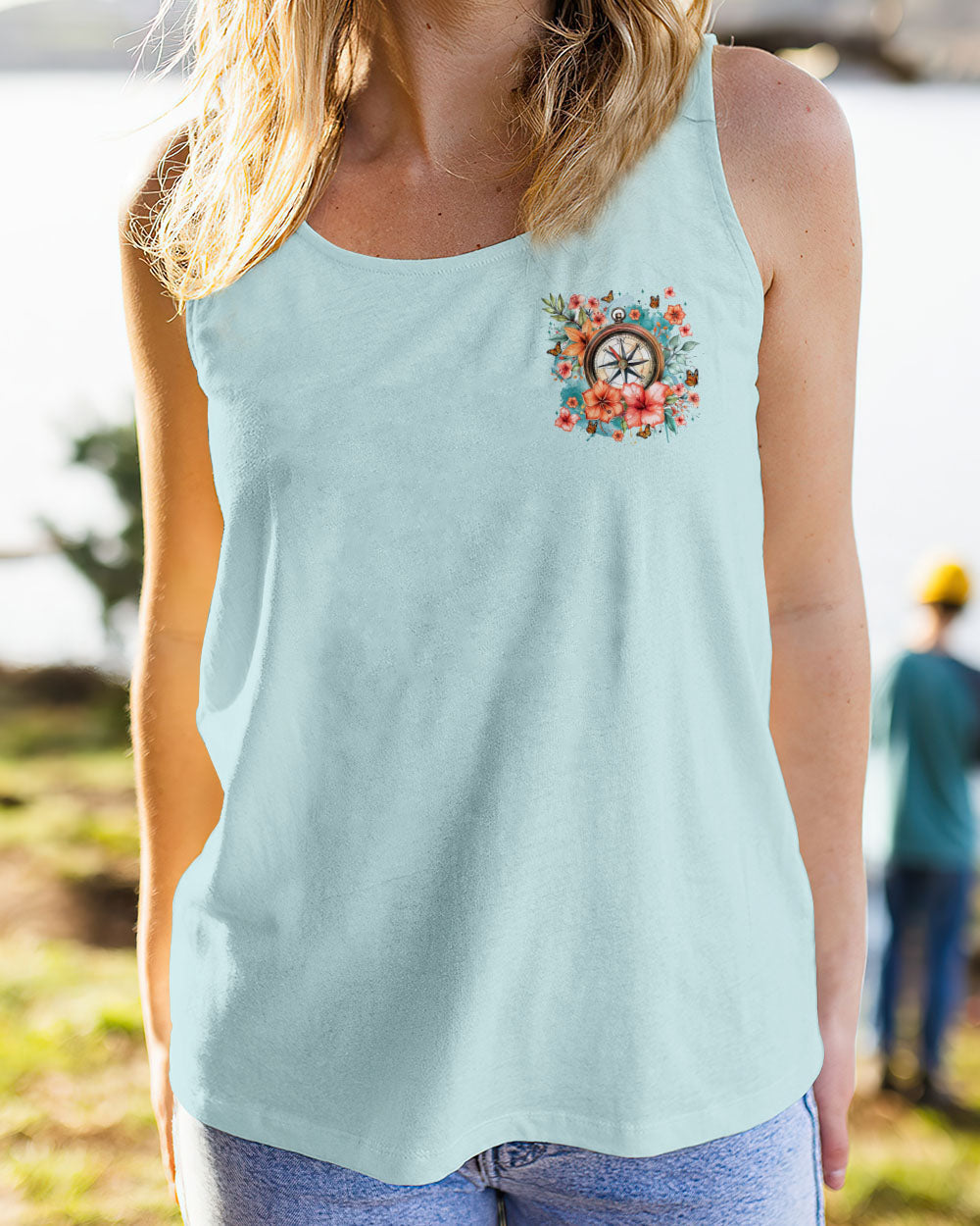 NOT ALL WHO WANDER ARE LOST COMPASS ALL OVER PRINT - TYTM1103251