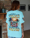 SMELL THE SEA FEEL THE BREEZE COMPASS ALL OVER PRINT - TYTM1612244