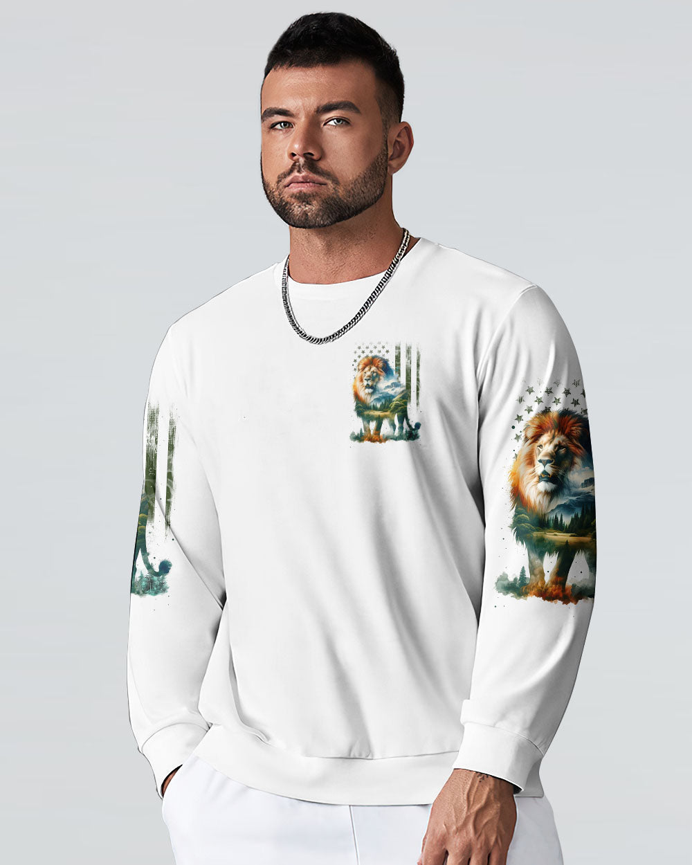 NOT ALL WHO WANDER ARE LOST LION ALL OVER PRINT - TYTM1809243