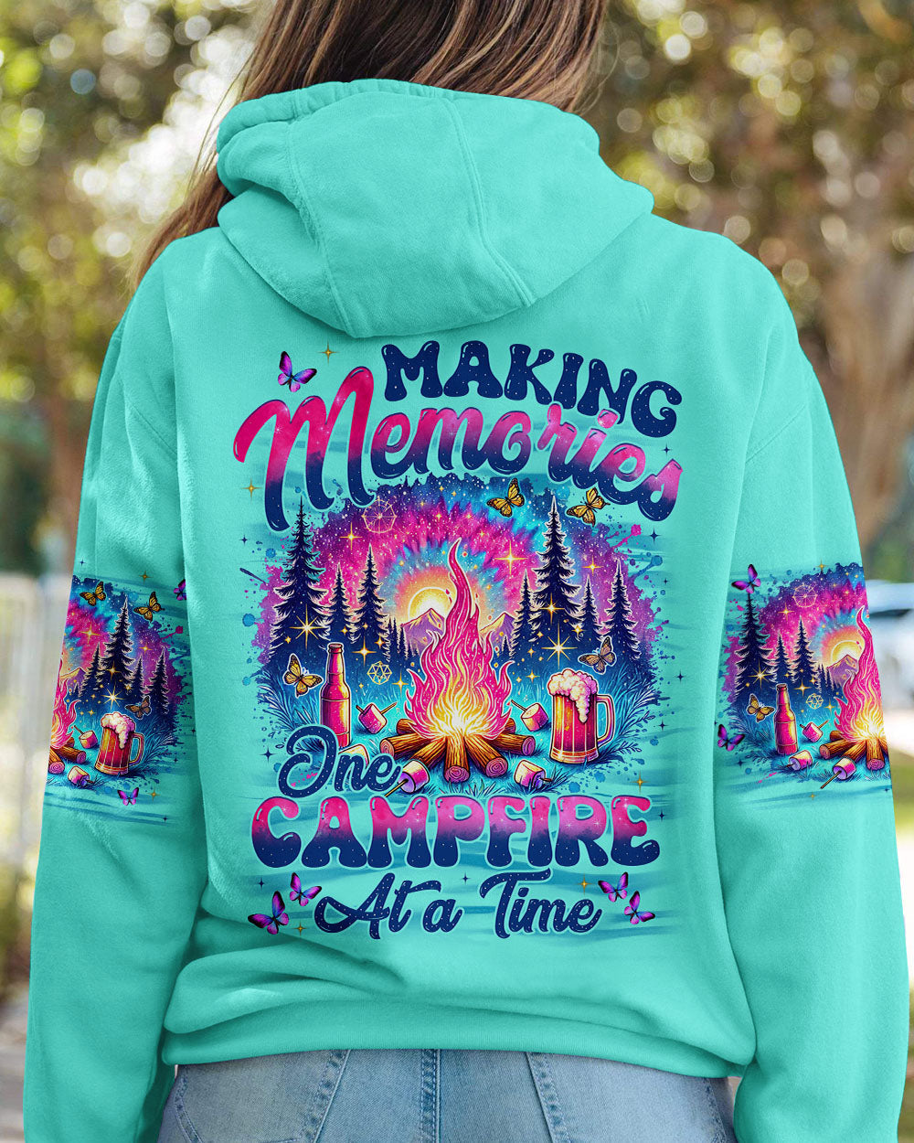 MAKING MEMORIES ONE CAMPFIRE AT A TIME ALL OVER PRINT - TYTM1907242