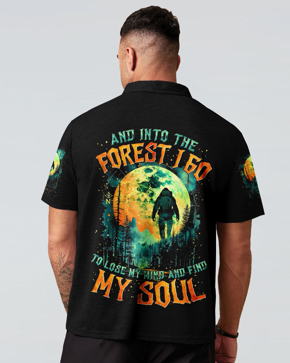 AND INTO THE FOREST I GO BIGFOOT ALL OVER PRINT - TYTM2101251