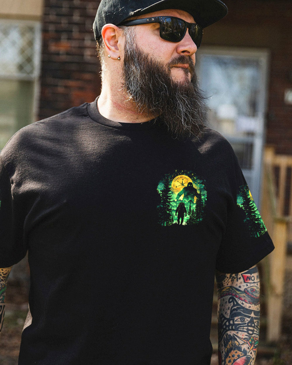 BIGFOOT SAW ME BUT NOBODY BELIEVES HIM ALL OVER PRINT - TYTM2101252