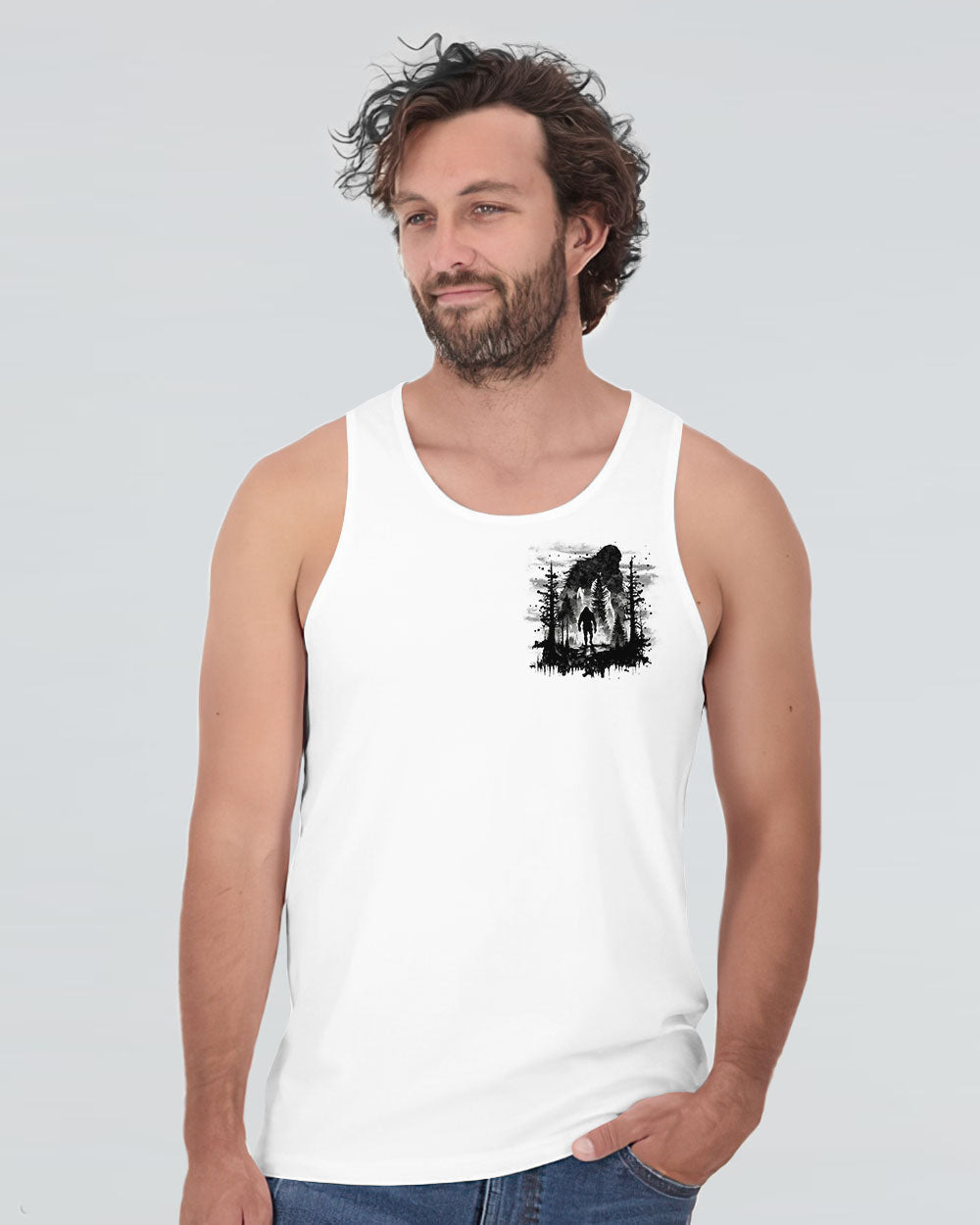 NOT ALL WHO WANDER ARE LOST BIGFOOT ALL OVER PRINT - TYTM2111242