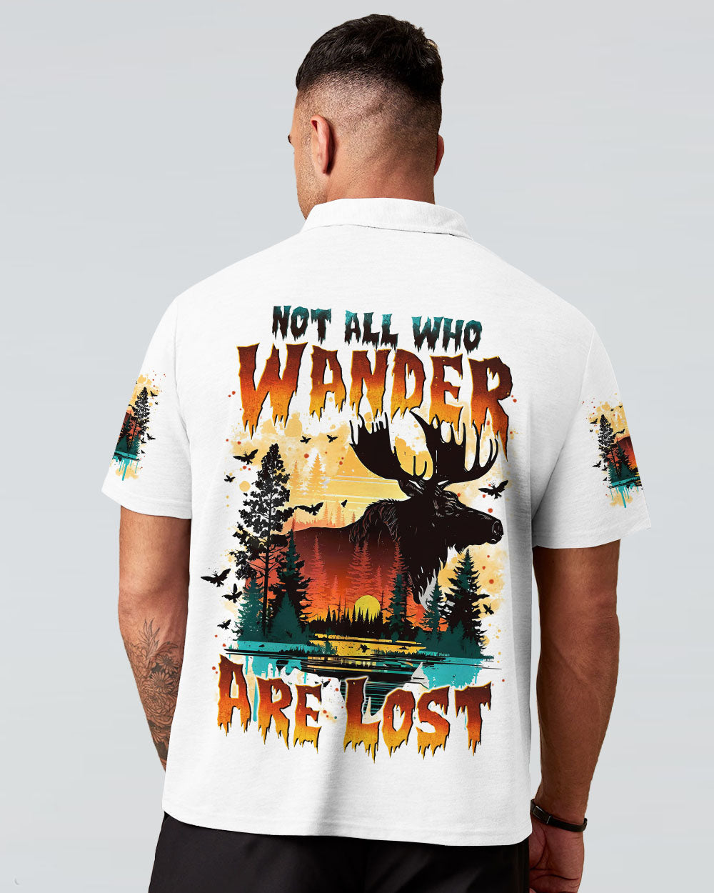 NOT ALL WHO WANDER ARE LOST MOOSE ALL OVER PRINT - TYTM23100241