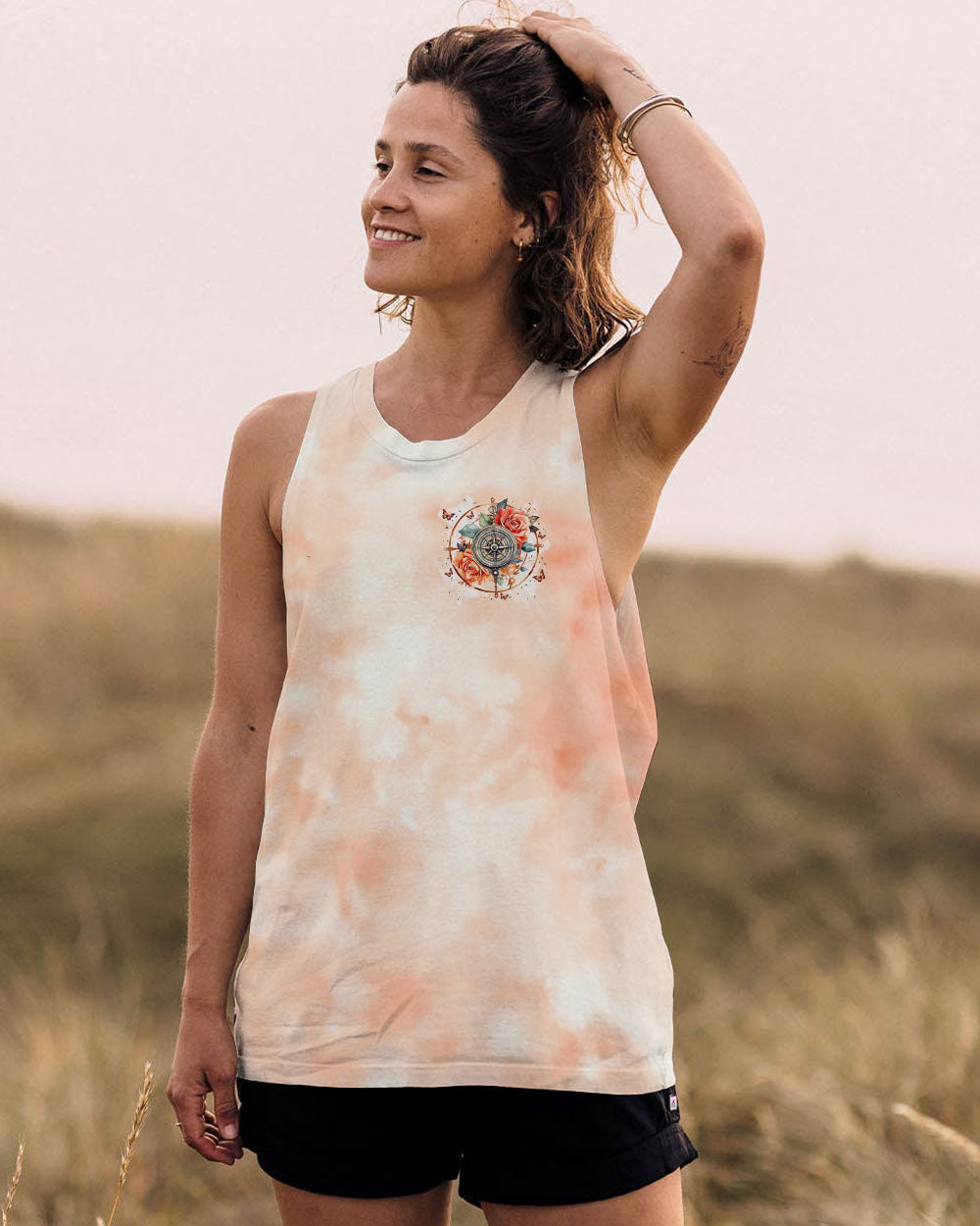 NOT ALL WHO WANDER ARE LOST COMPASS ALL OVER PRINT - TYTM2511242