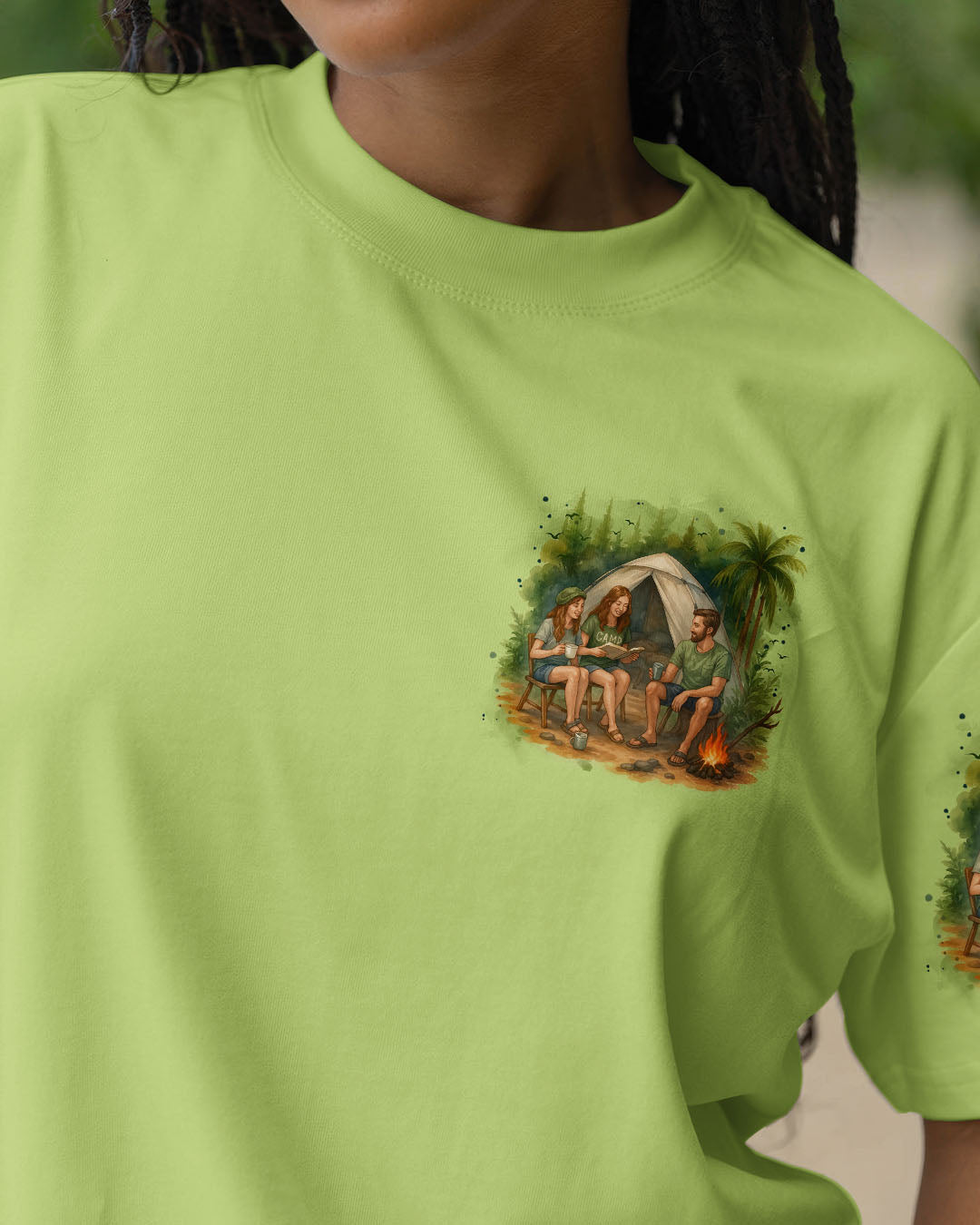 CAMPING WITH FRIENDS ALL OVER PRINT - TYTM2705251
