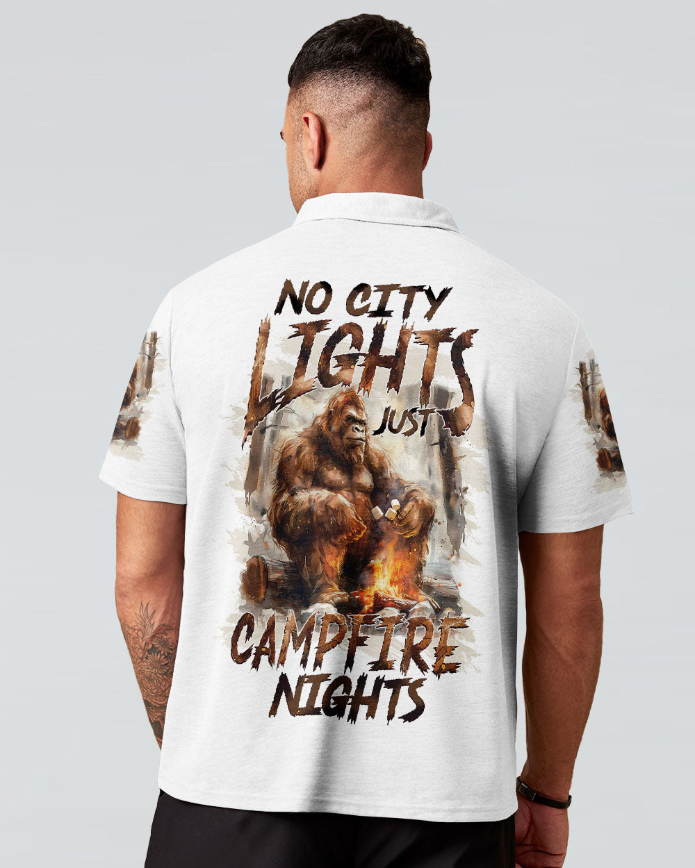JUST CAMPFIRE NIGHTS BIGFOOT ALL OVER PRINT - TYTM2910242