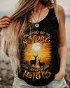 THE CLOSER I GET TO NATURE DEER ALL OVER PRINT - YHDU0212243