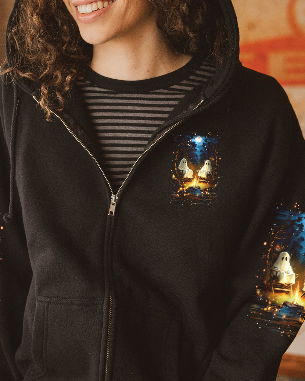 MAKING MEMORIES ONE CAMPFIRE HALLOWEEN ALL OVER PRINT - YHDU0509242