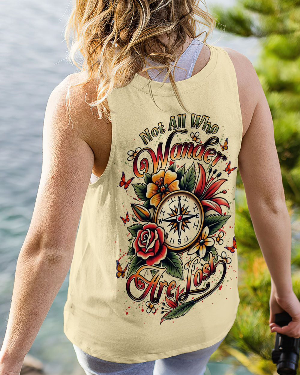 NOT ALL WHO WANDER ARE LOST ALL OVER PRINT - YHDU0807254