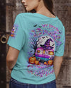MY BROOM BROKE SO NOW HALLOWEEN CAMPING ALL OVER PRINT - YHDU0808242