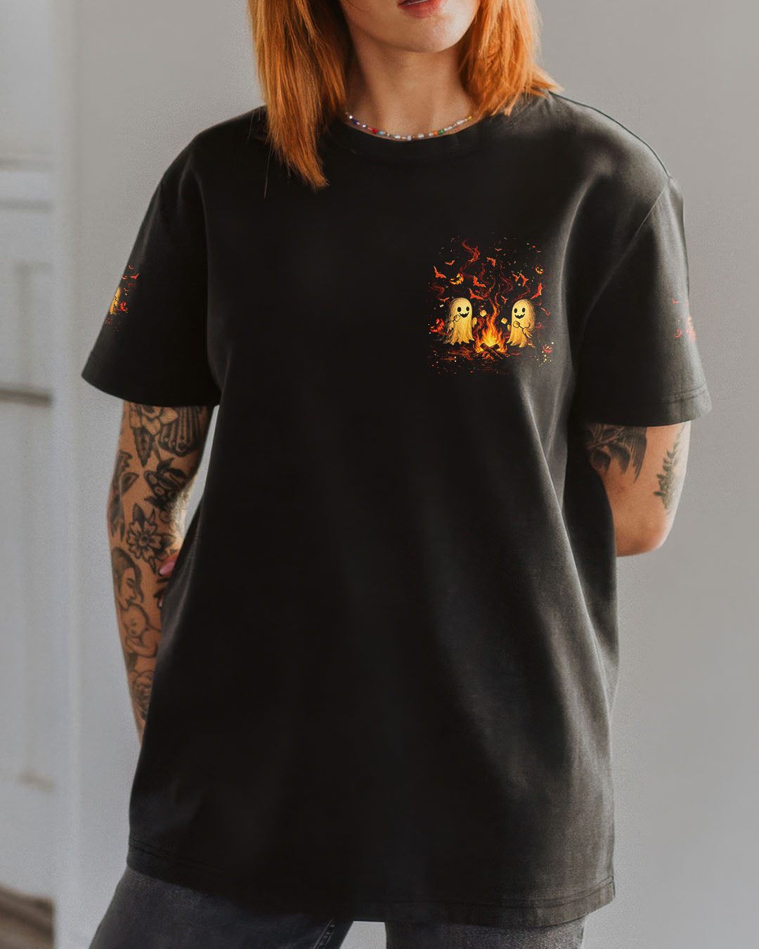 LET'S GET TOASTED BOOS HALLOWEEN ALL OVER PRINT - YHDU1107251