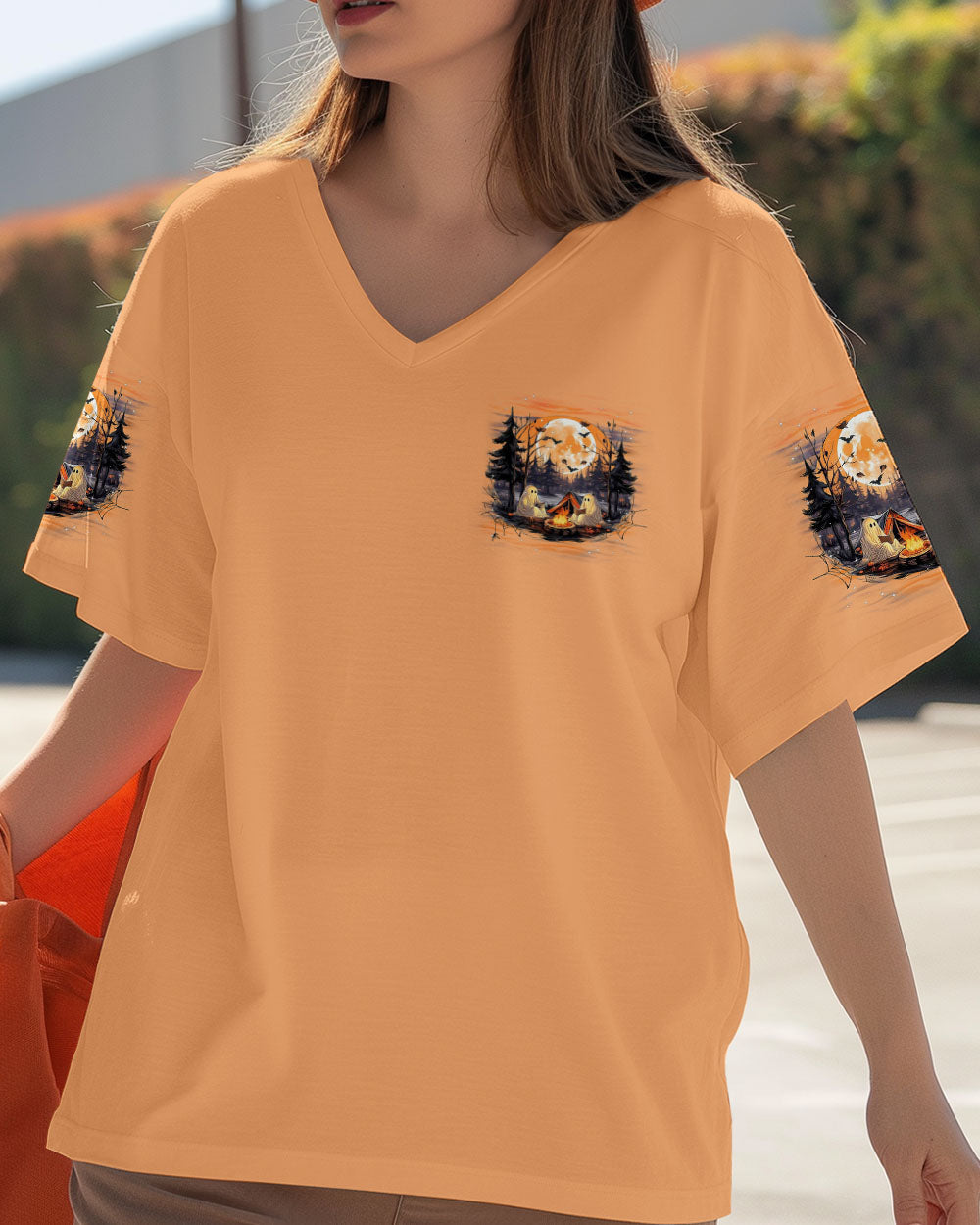 MAKING MEMORIES ONE CAMPFIRE AT A TIME HALLOWEEN ALL OVER PRINT - YHDU1109243
