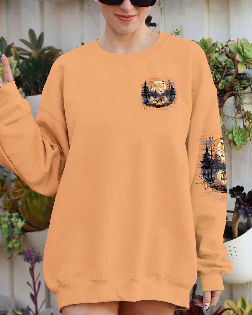 MAKING MEMORIES ONE CAMPFIRE AT A TIME HALLOWEEN ALL OVER PRINT - YHDU1109243