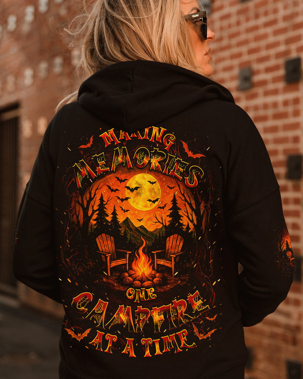 MAKING MEMORIES ONE CAMPFIRE AT A TIME HALLOWEEN ALL OVER PRINT - YHDU2207252