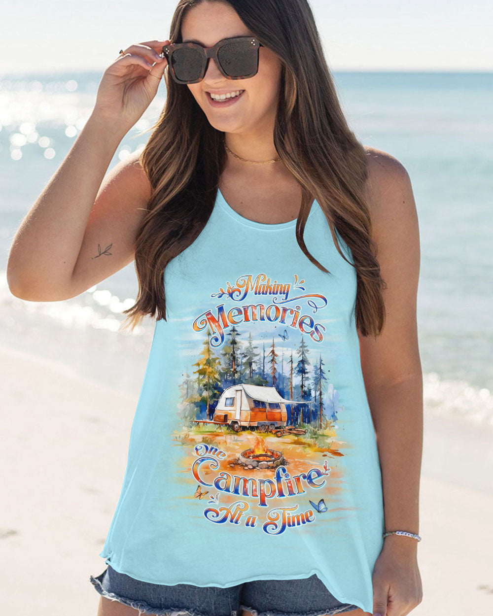 MAKING MEMORIES ONE CAMPFIRE AT A TIME ALL OVER PRINT - YHDU3007243