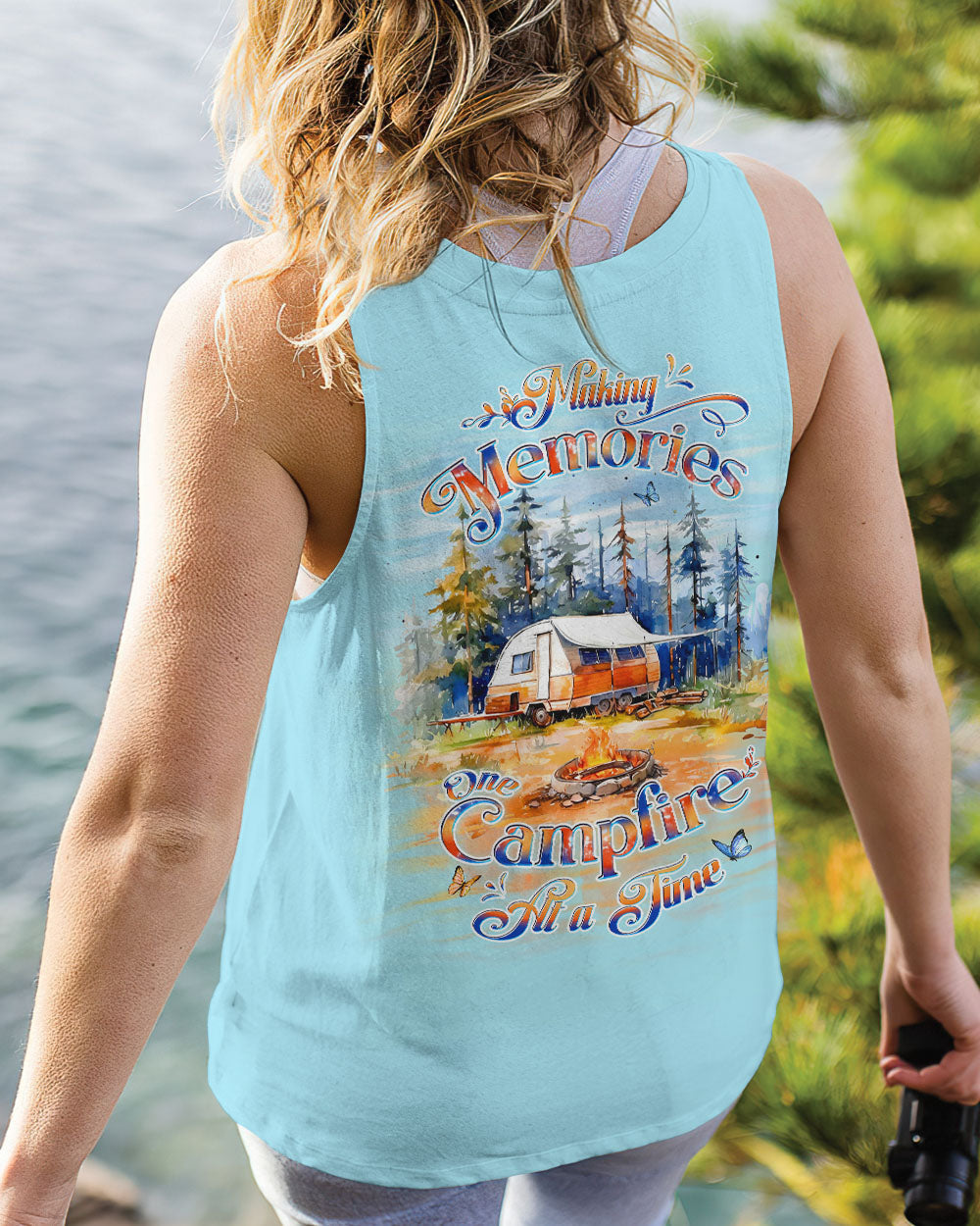 MAKING MEMORIES ONE CAMPFIRE AT A TIME ALL OVER PRINT - YHDU3007243