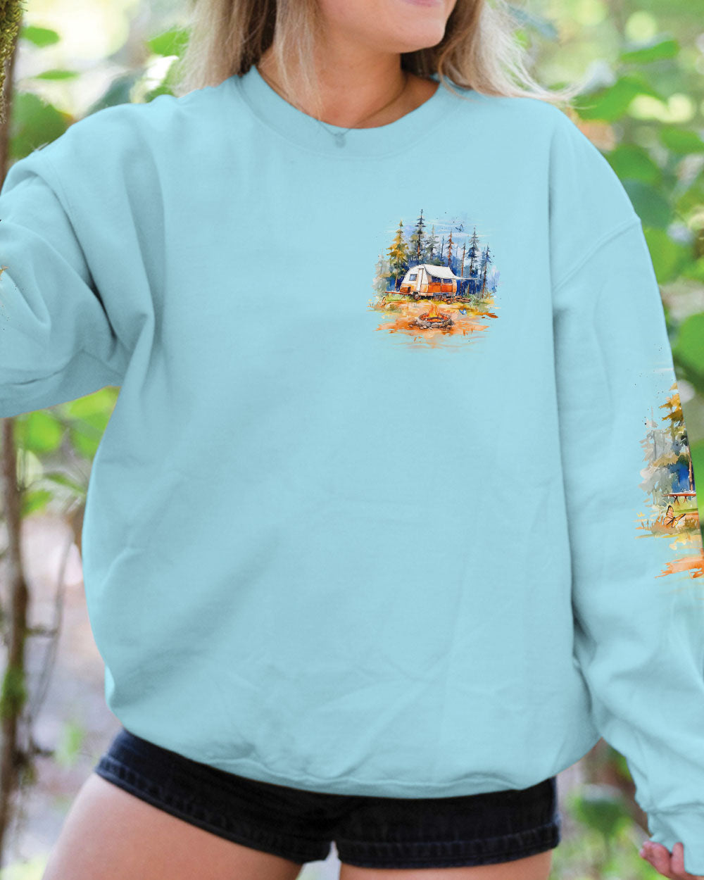 MAKING MEMORIES ONE CAMPFIRE AT A TIME ALL OVER PRINT - YHDU3007243