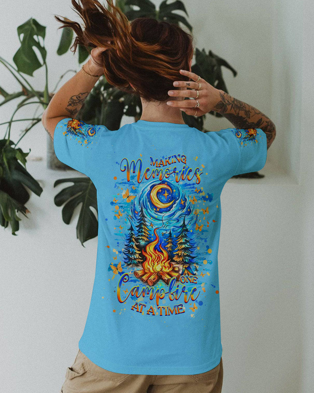 MAKING MEMORIES ONE CAMPFIRE AT A TIME ALL OVER PRINT - YHHG0108241