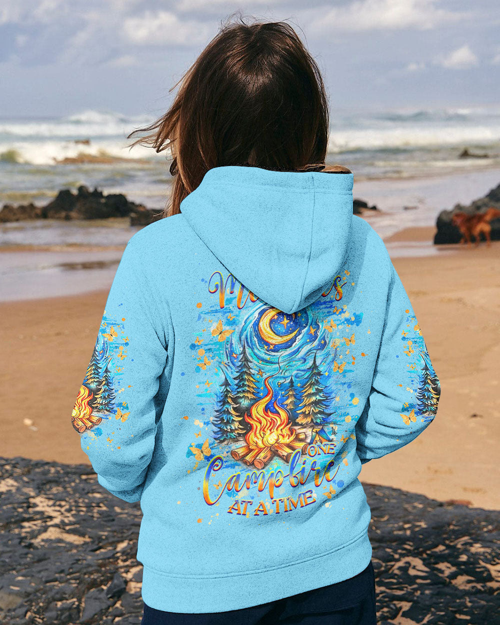 MAKING MEMORIES ONE CAMPFIRE AT A TIME ALL OVER PRINT - YHHG0108241